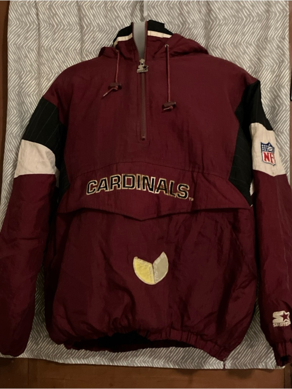 Vintage  Starter Arizona Cardinal Football Jacket Adult XL